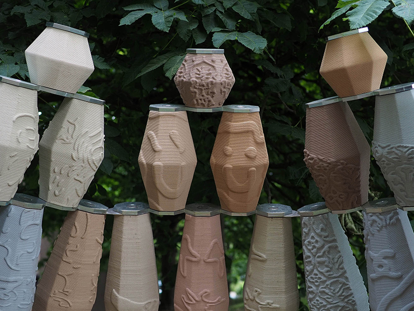 folly vase a 3d printed pavilion of stories in ceramics 6